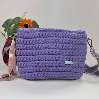 The Arwen Handbag - Purple w/ keychain