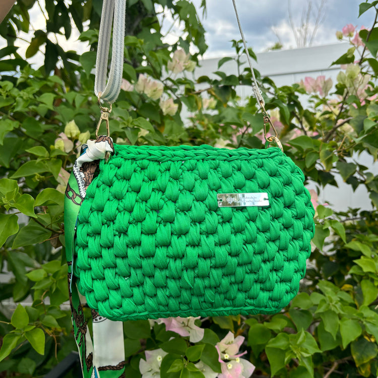 The Winnie Handbag - Brazilian Green