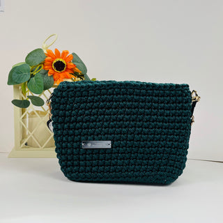 The Alicia Handbag - Forest Green