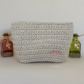 The Arwen Handbag - Shiny Ivory