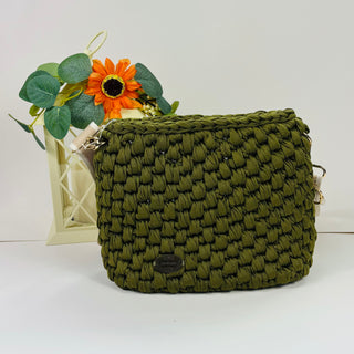 The Winnie Handbag - Olive Green