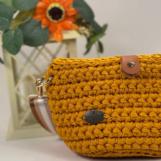 The Arwen Handbag - Mustard