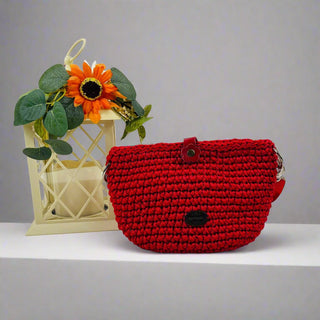 The Alicia Handbag (Small) - Red