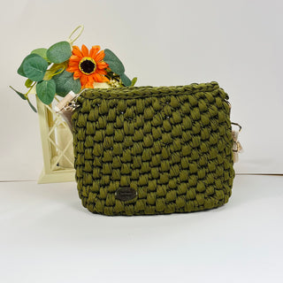 The Winnie Handbag - Olive Green