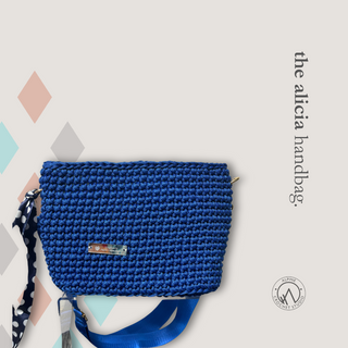 The Alicia Handbag - Royal Blue