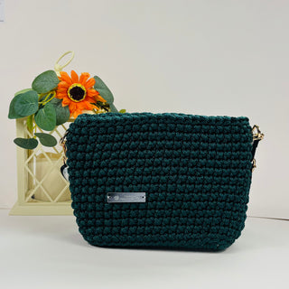 The Alicia Handbag - Forest Green