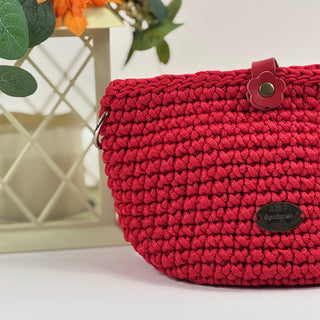 The Alicia Handbag (Small) - Red