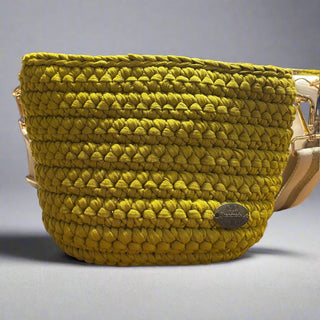 The Arwen Handbag - Golden Lime