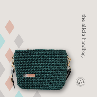 The Alicia Handbag - Forest Green