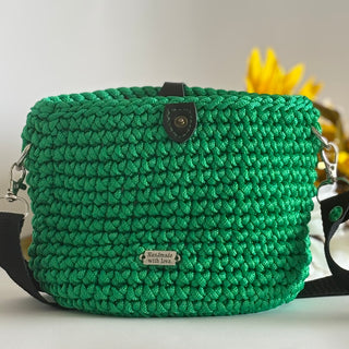 The Alicia Handbag (Small) - Brazilian Green