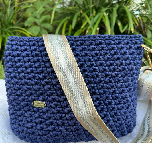 Custom Handmade Crochet Backpack/Purse - The Maria Handbag